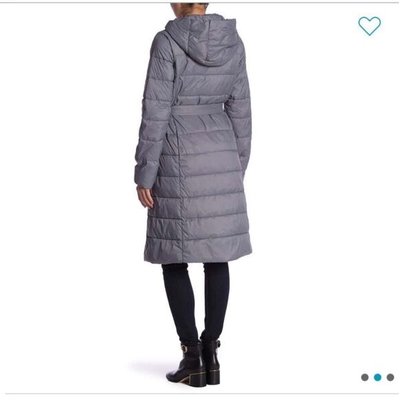 NWT Cole Haan Hooded Puffer Jacket - Picture 3 of 4